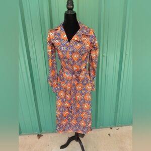 Women's Vintage Handmade Western Cowgirl Rodeo Horses Dress Size Medium